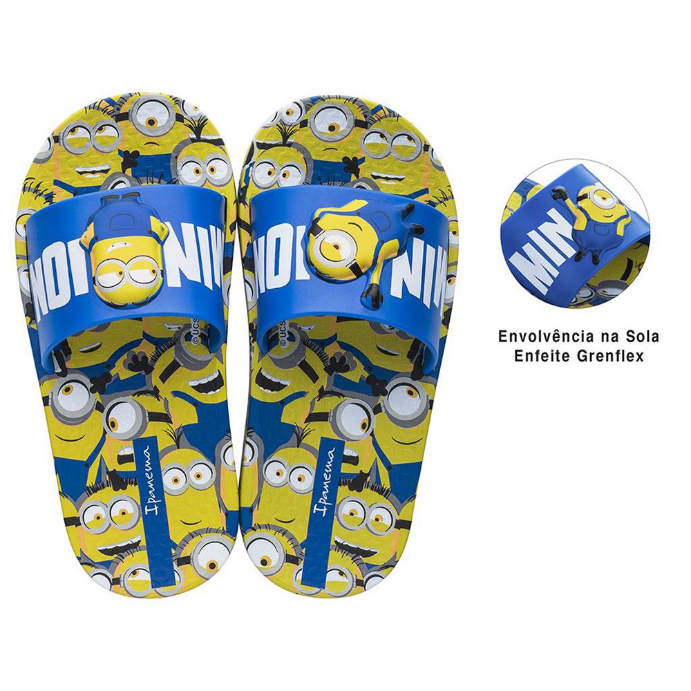 Claquettes Ipanema Minions Blue/Yellow/White Enfant | IQDW-61635884