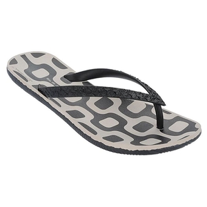 Tongs Ipanema RJ Black/Grey Homme | IDXK-30623603