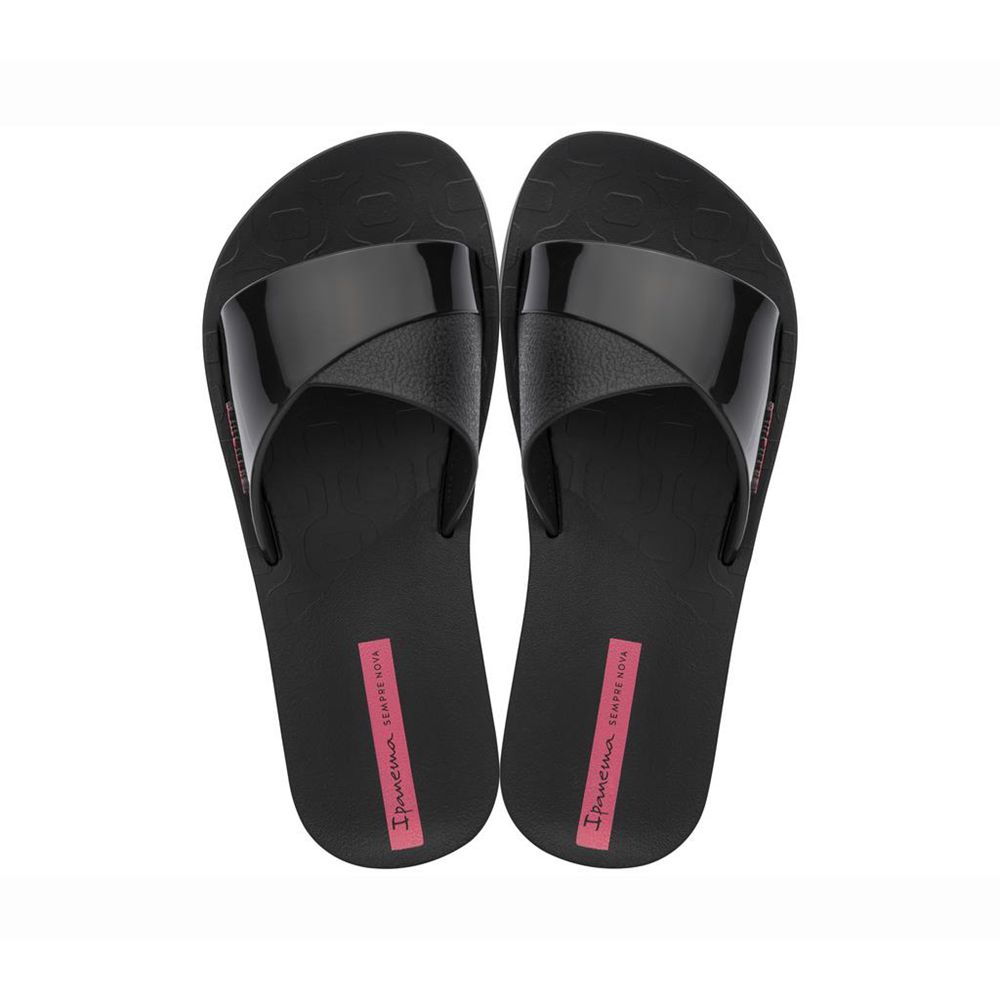 Claquettes Ipanema Fresh Black/Black Enfant | MLUQ-94497397