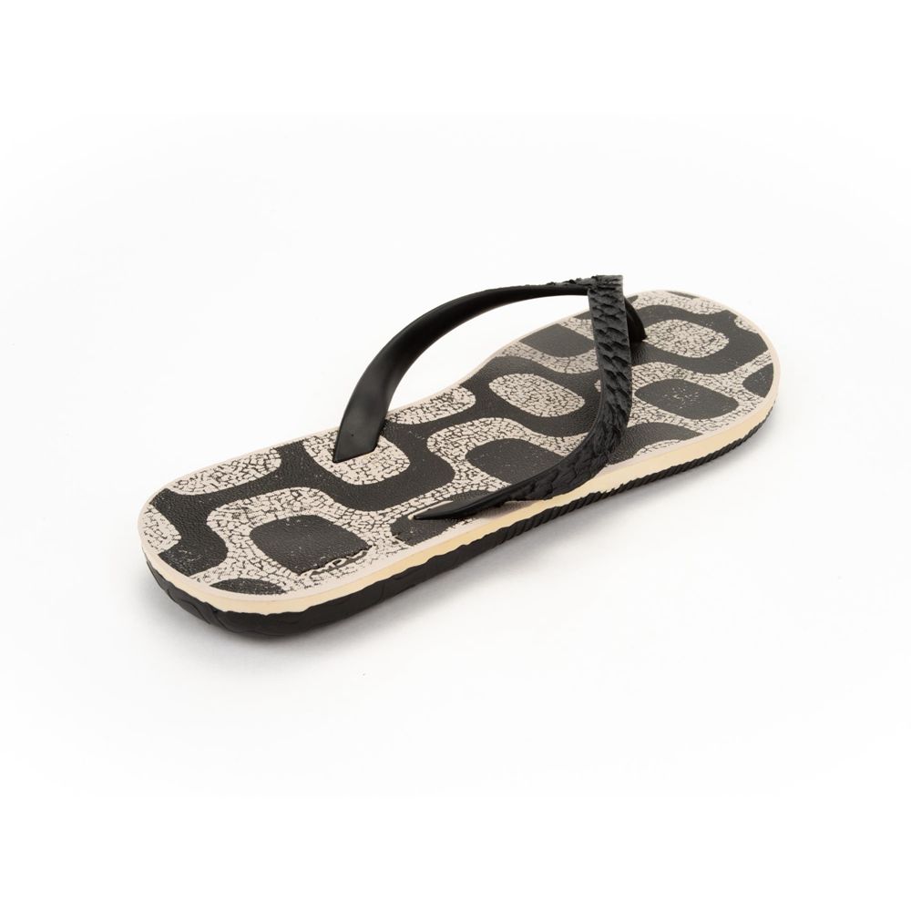 Tongs Ipanema RJ Black/Beige Homme | VJFT-88843422