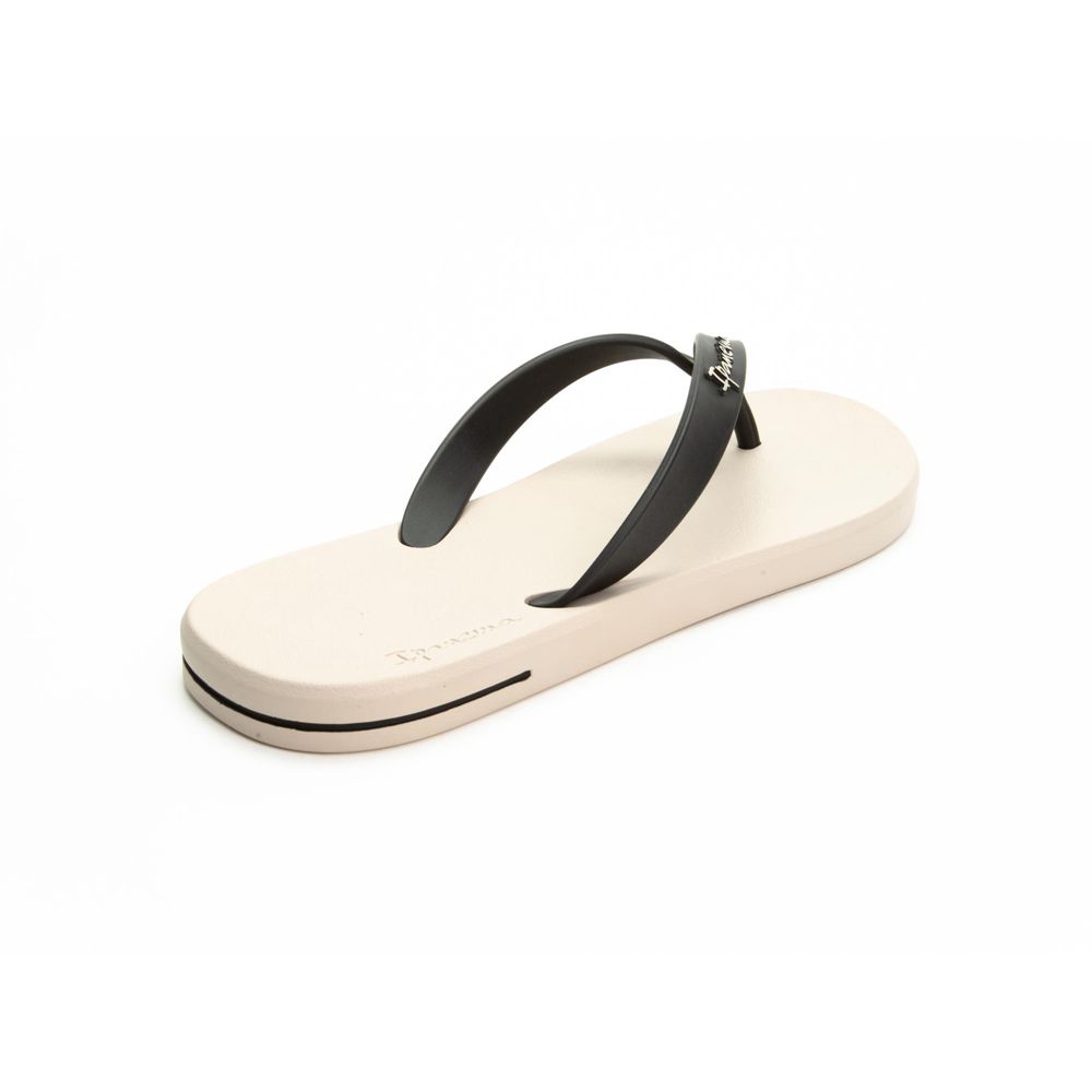 Tongs Ipanema Posto 10 Beige/Black Homme | QQYO-39428301