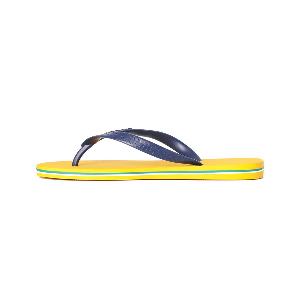 Tongs Ipanema Classic Brazil II Yellow/Blue Homme | ZIQB-66445086