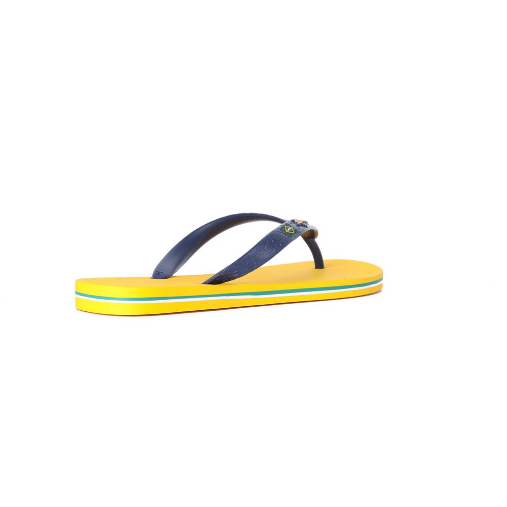 Tongs Ipanema Classic Brazil II Yellow/Blue Homme | ZIQB-66445086