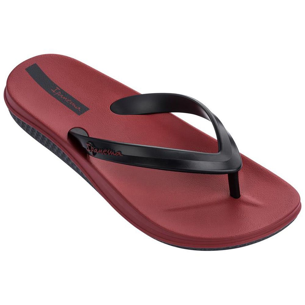 Tongs Ipanema Ana Lapa Burgundy/Black Homme | YGBY-74920918