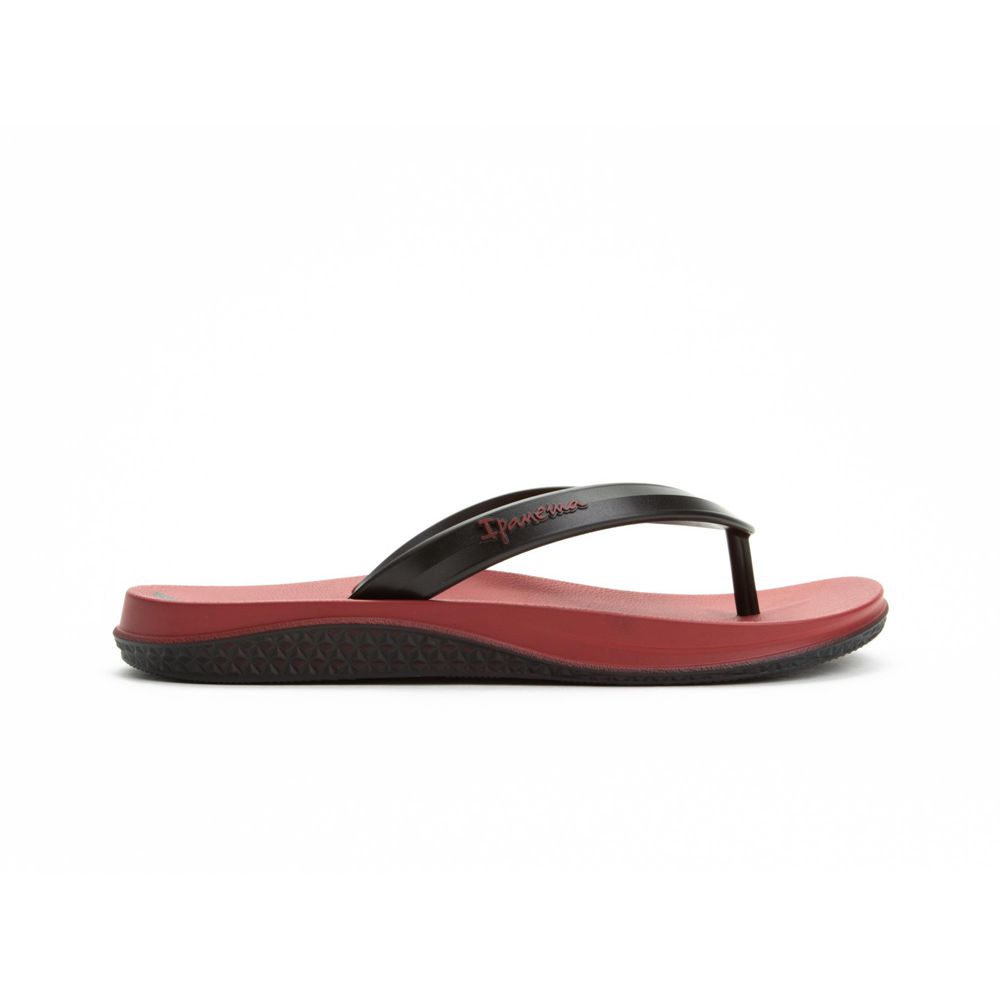 Tongs Ipanema Ana Lapa Burgundy/Black Homme | YGBY-74920918