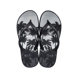 Tongs Ipanema 10 Palm Black/Black/Grey Homme | NRSL-93028335