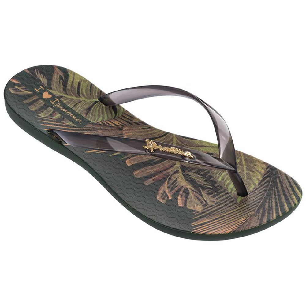 Tongs Ipanema Wave Scenic Green/Smoke Femme | XBTB-13406454