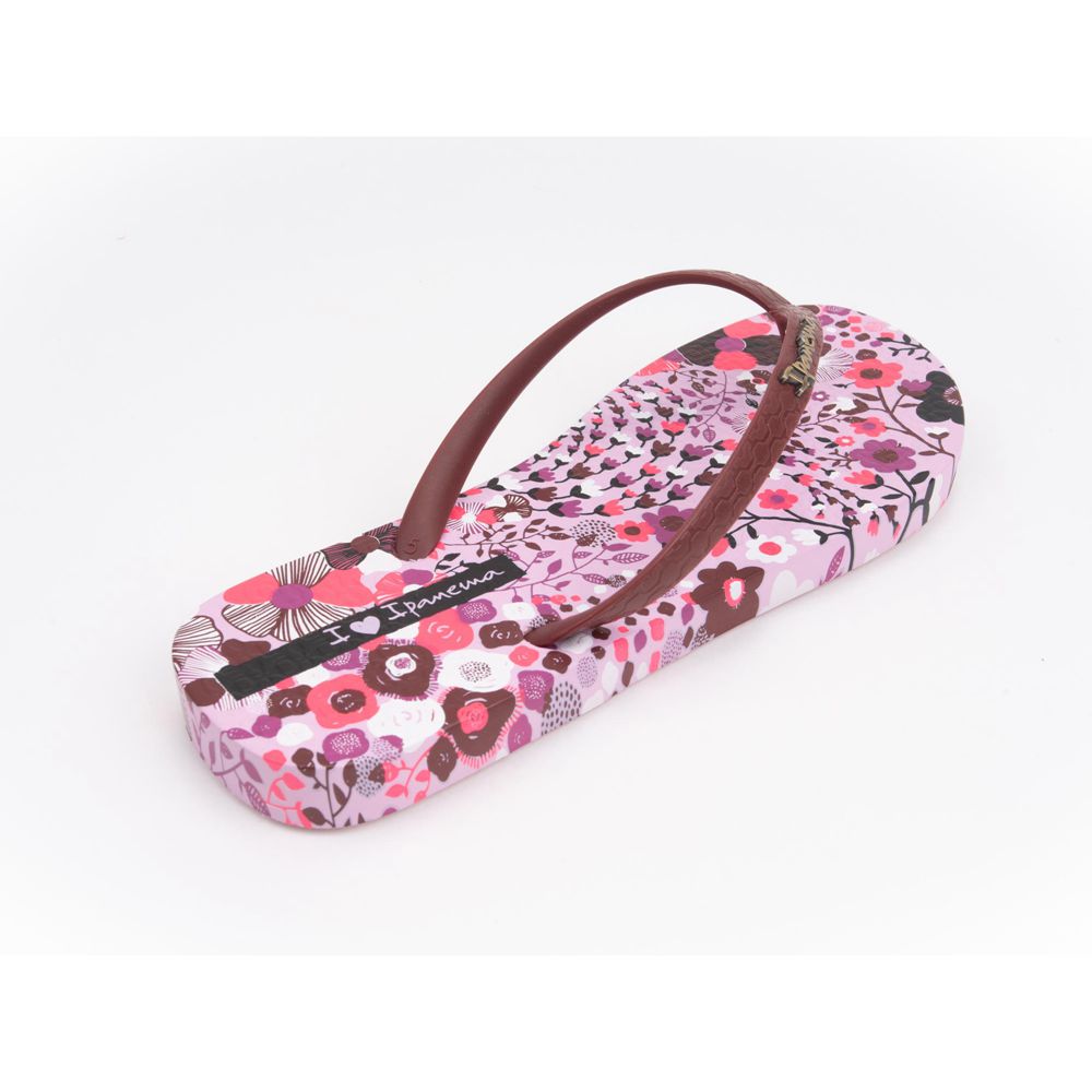 Tongs Ipanema Pop Lilac/Burgundy Femme | XQOW-85863457