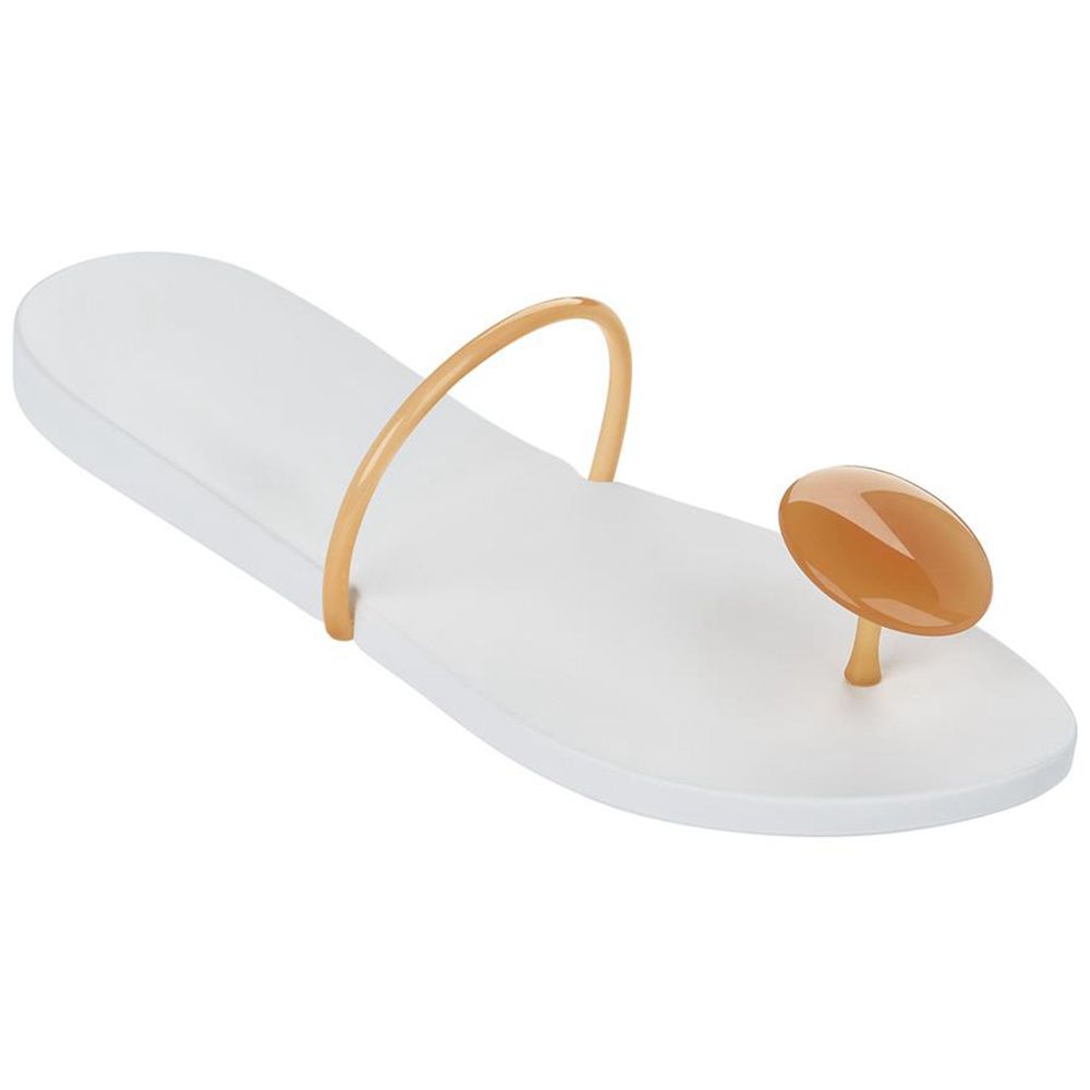 Tongs Ipanema Philippe Starck Thing U White/Orange Femme | GEKE-32720741