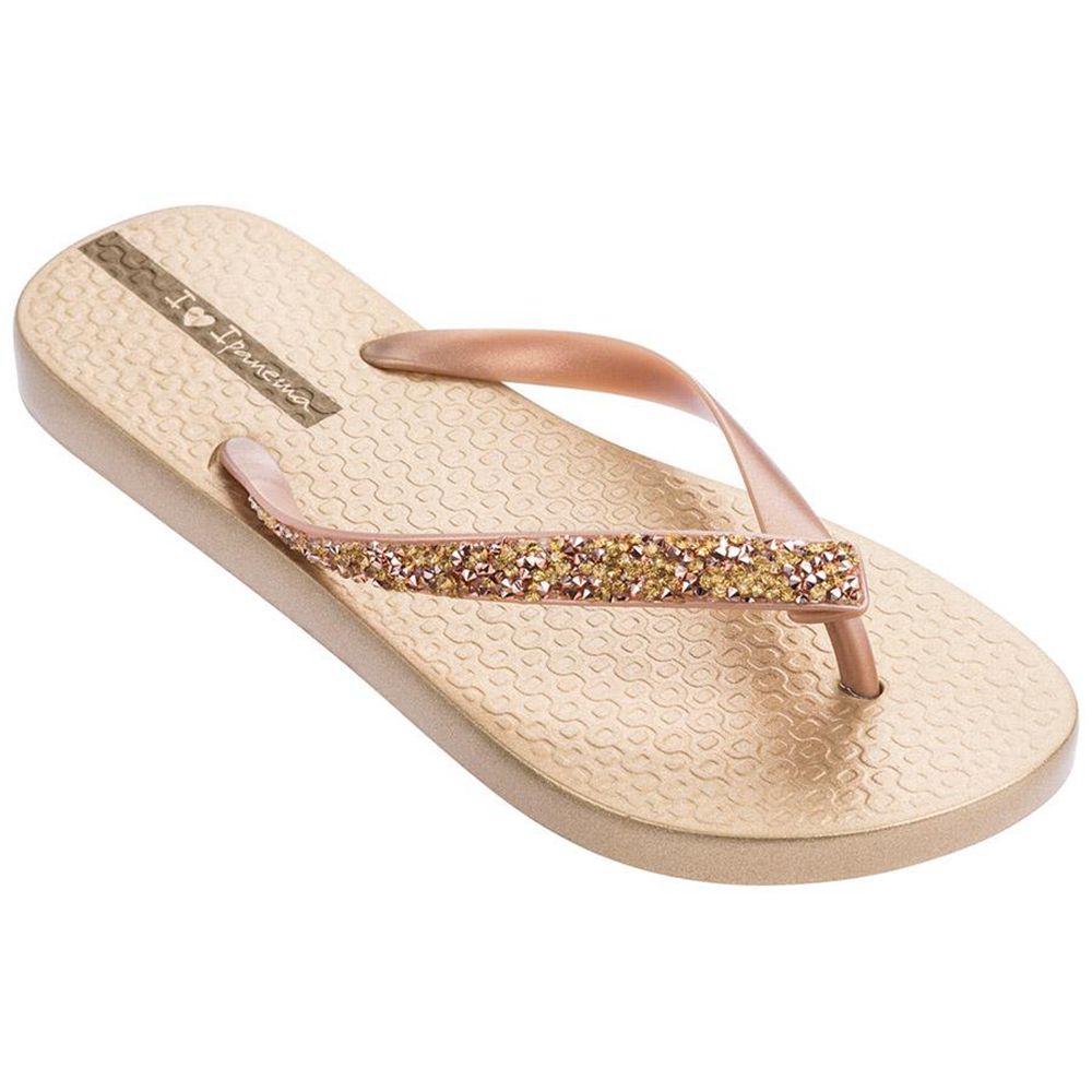 Tongs Ipanema Pebble Gold Femme | BYAK-31440391