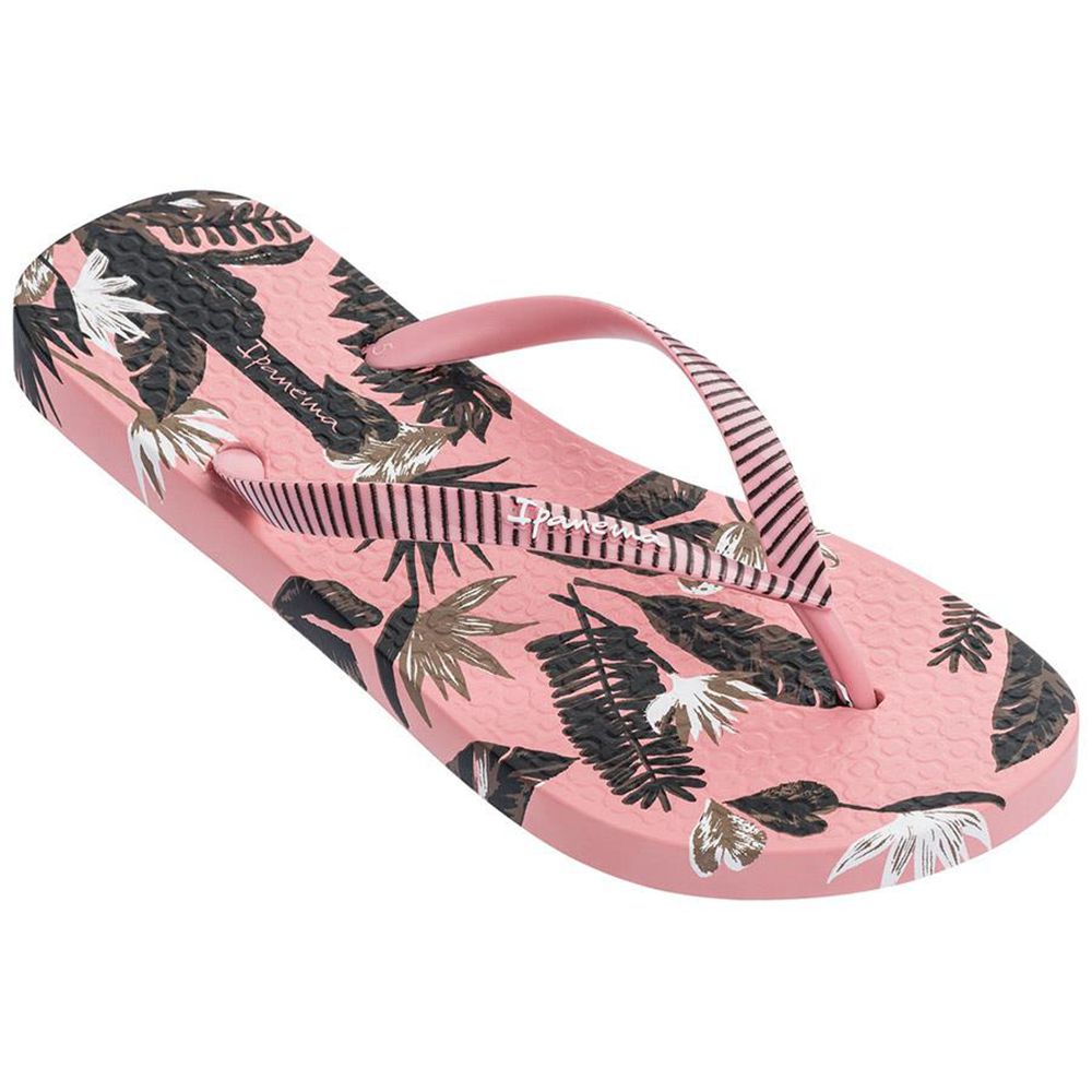 Tongs Ipanema Paradise Pink/Black Femme | KZHT-56088886