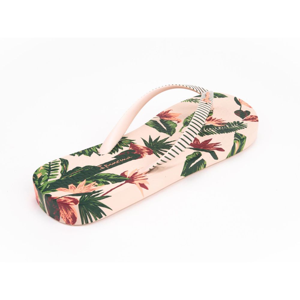 Tongs Ipanema Paradise Beige/Green Femme | ODOV-26645985