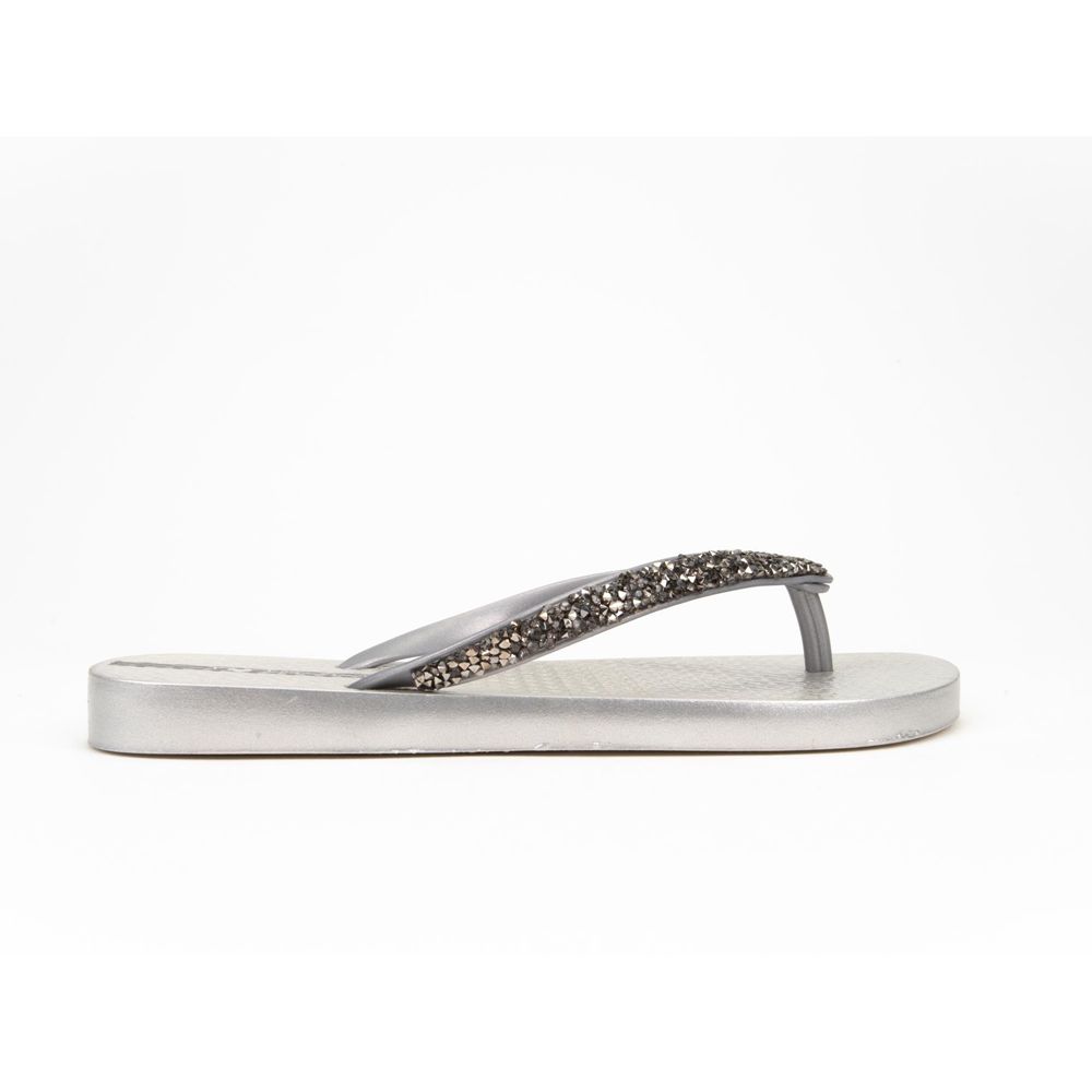 Tongs Ipanema Pebble Silver/Silver Femme | LWIE-46510599