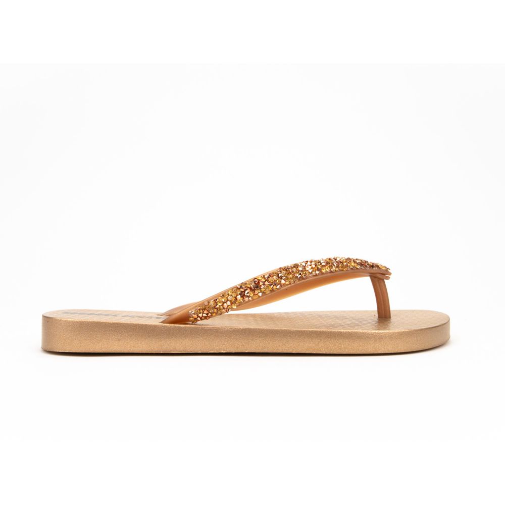 Tongs Ipanema Pebble Gold Femme | BYAK-31440391