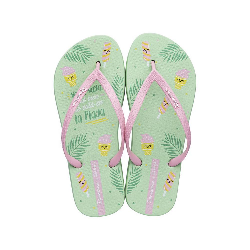 Tongs Ipanema Mr. Wonderful II Green Femme | APVO-29707773