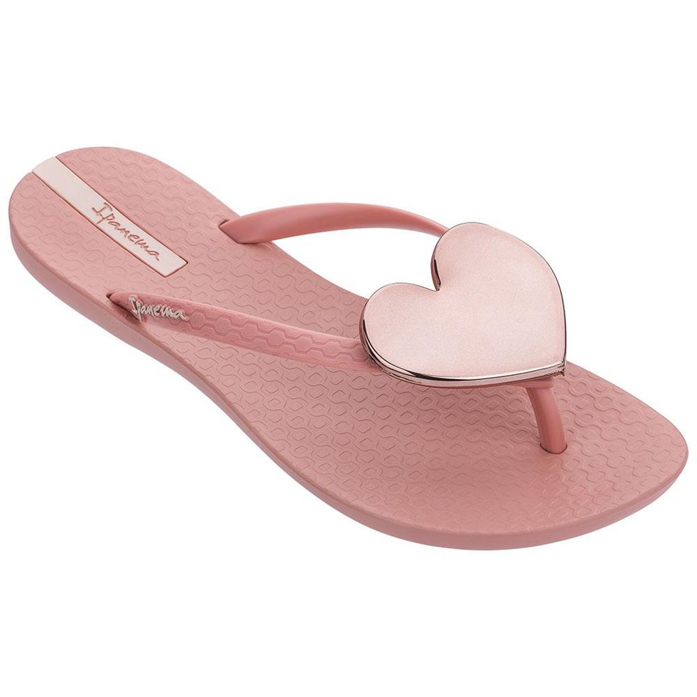 Tongs Ipanema Maxi Fashion II Pink Femme | CQNN-90606950