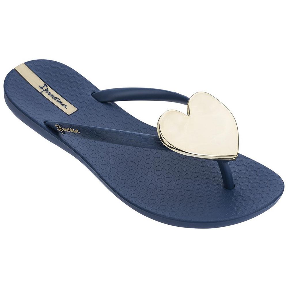 Tongs Ipanema Maxi Fashion II Navy Femme | OOLI-34383407