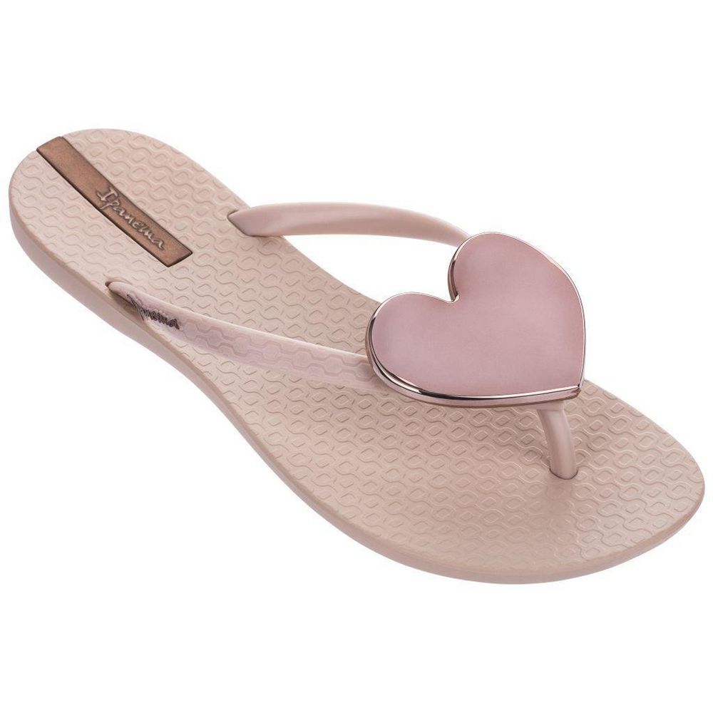 Tongs Ipanema Maxi Fashion II Nude/Rose Femme | OQRX-41809724