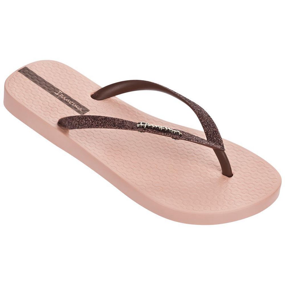 Tongs Ipanema Lolita III Pink/Brown Femme | NYMC-43285814