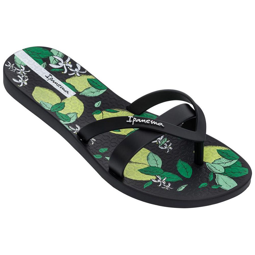 Tongs Ipanema Kirei Silk V Black/Black Femme | XOGH-02174606