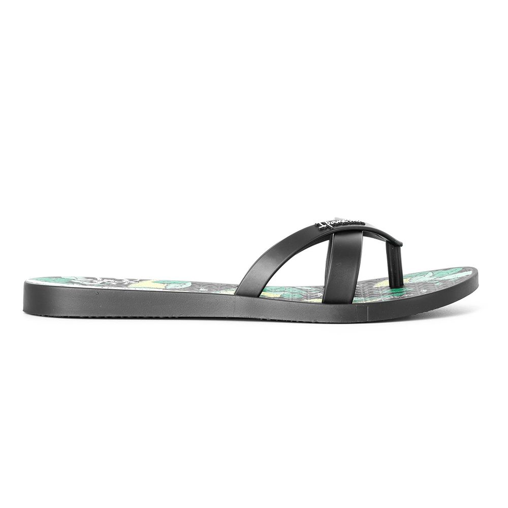 Tongs Ipanema Kirei Silk V Black/Black Femme | XOGH-02174606