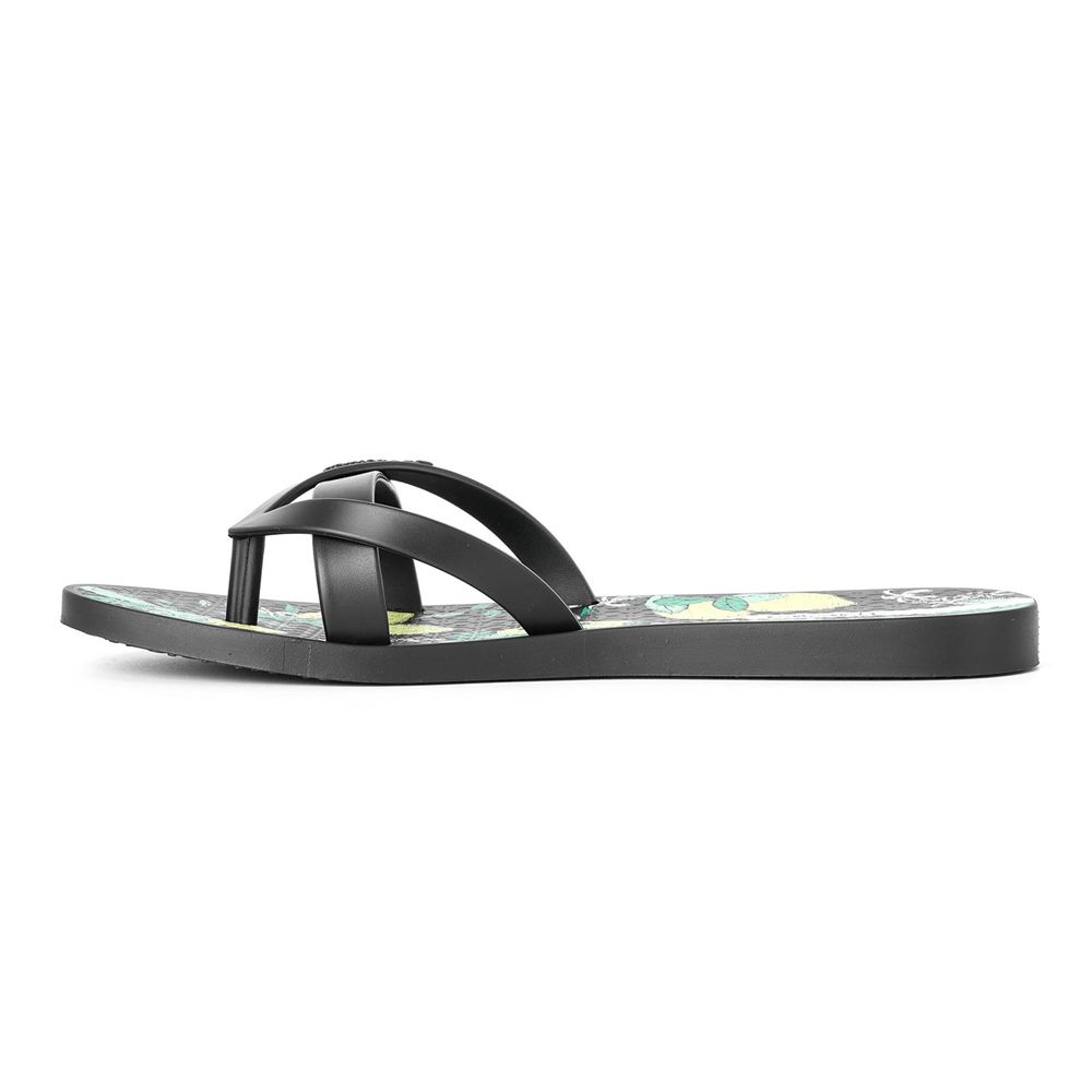 Tongs Ipanema Kirei Silk V Black/Black Femme | XOGH-02174606