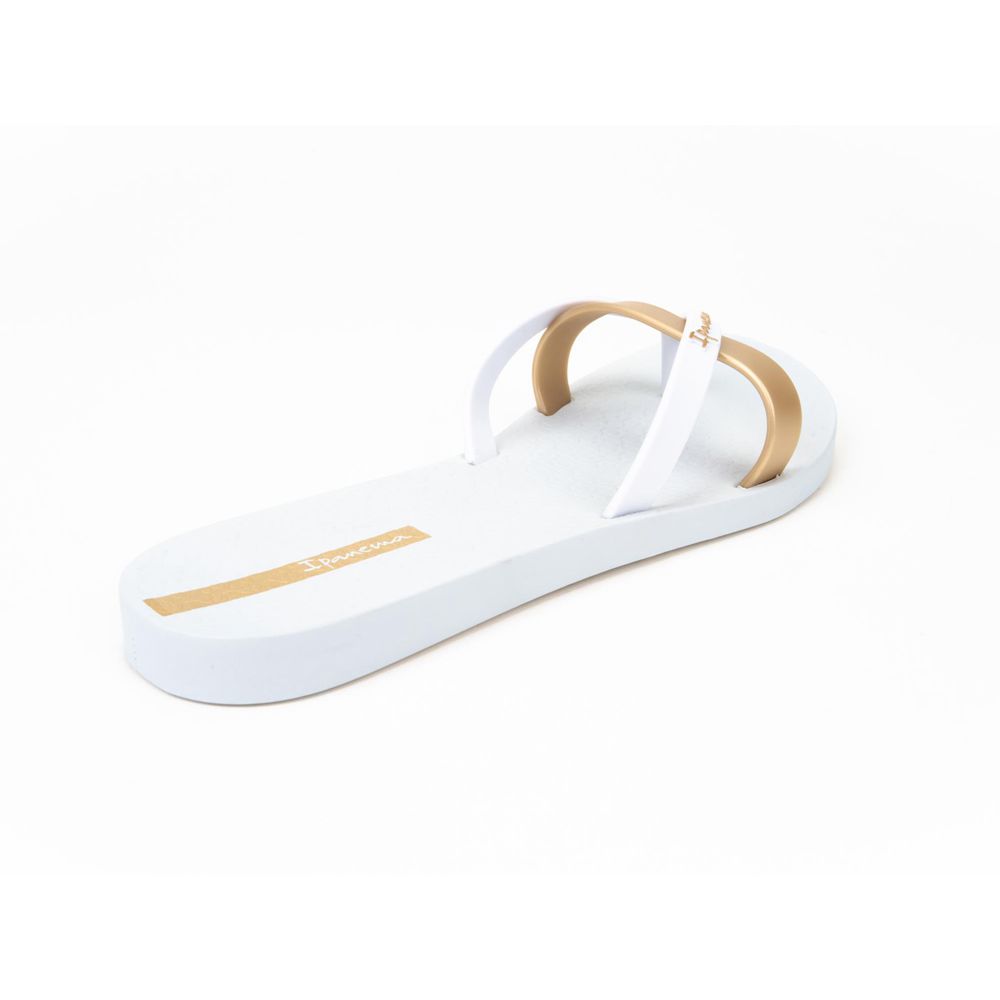 Tongs Ipanema Kirei White/Gold Femme | TCCP-58190149