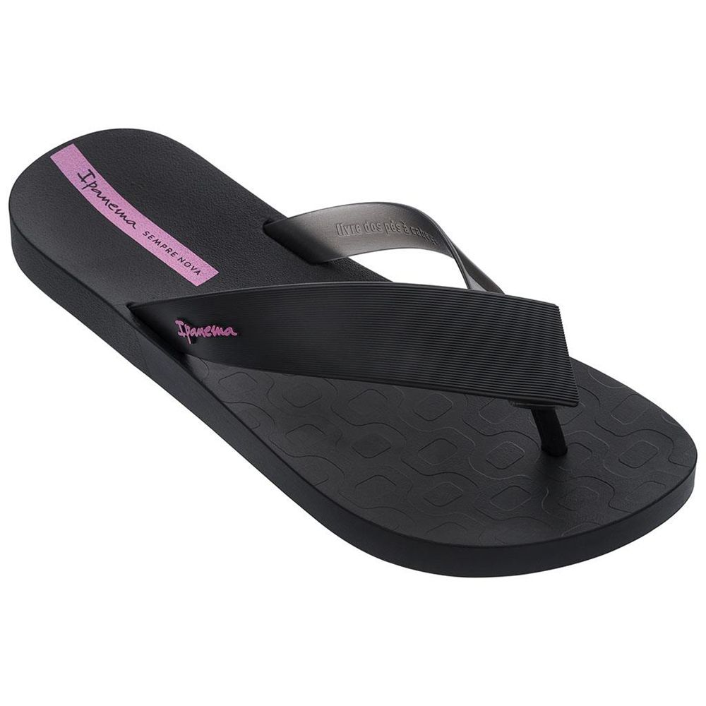 Tongs Ipanema Hit Black Femme | EZZB-09770367