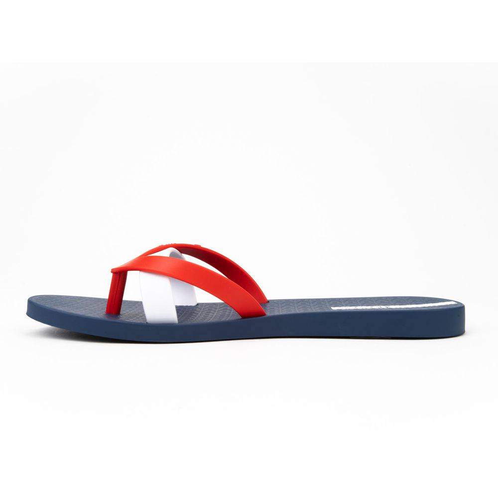 Tongs Ipanema Kirei Blue/Red/White Femme | YQEO-95574659