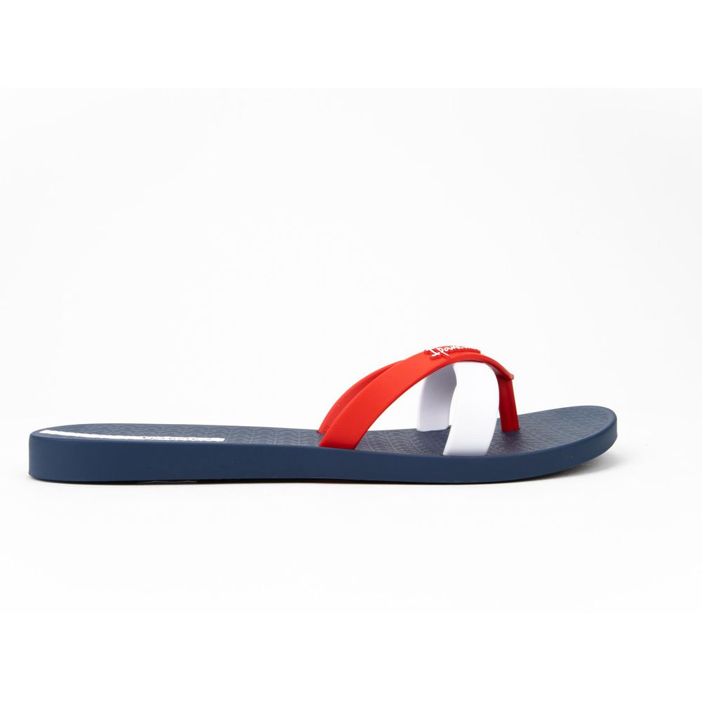 Tongs Ipanema Kirei Blue/Red/White Femme | YQEO-95574659