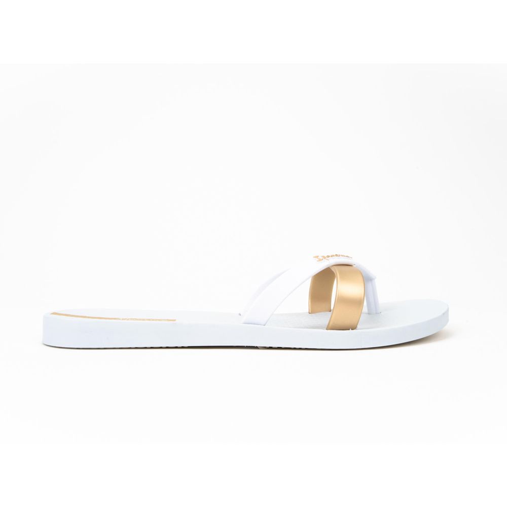 Tongs Ipanema Kirei White/Gold Femme | TCCP-58190149