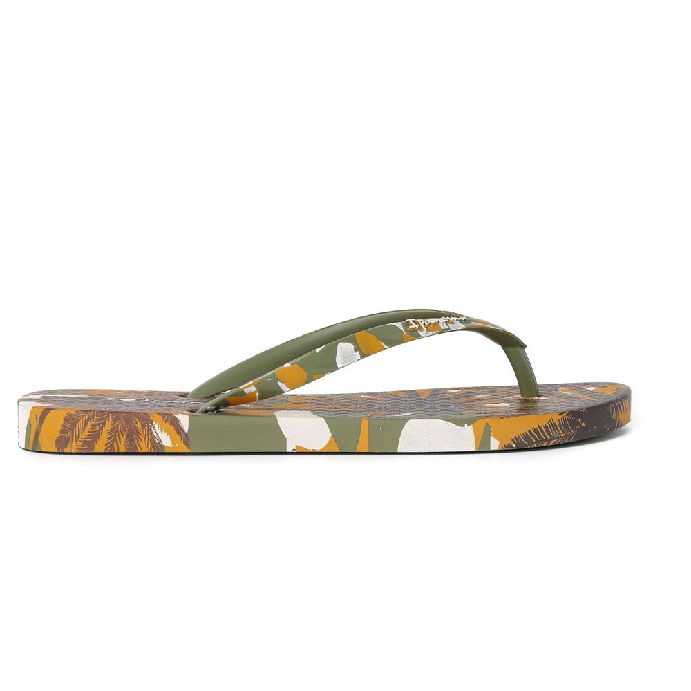 Tongs Ipanema I Love Sun Green/Green/Brown Femme | RNZL-20415212