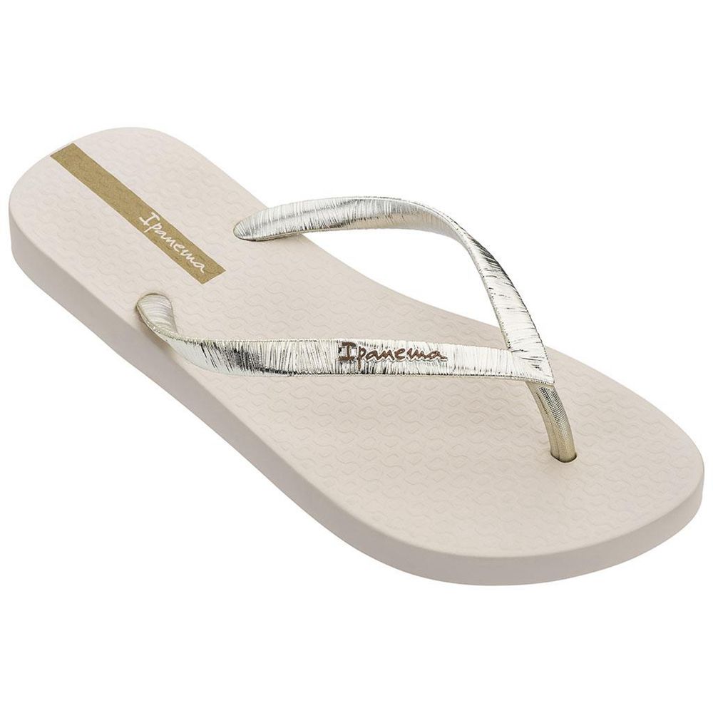 Tongs Ipanema Glam II Beige Femme | YLSZ-56589291