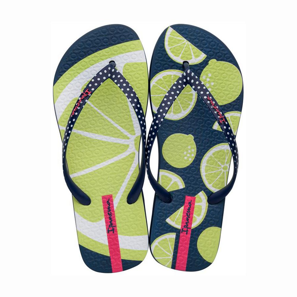 Tongs Ipanema Frutas Blue/Green Femme | MGQQ-30330388