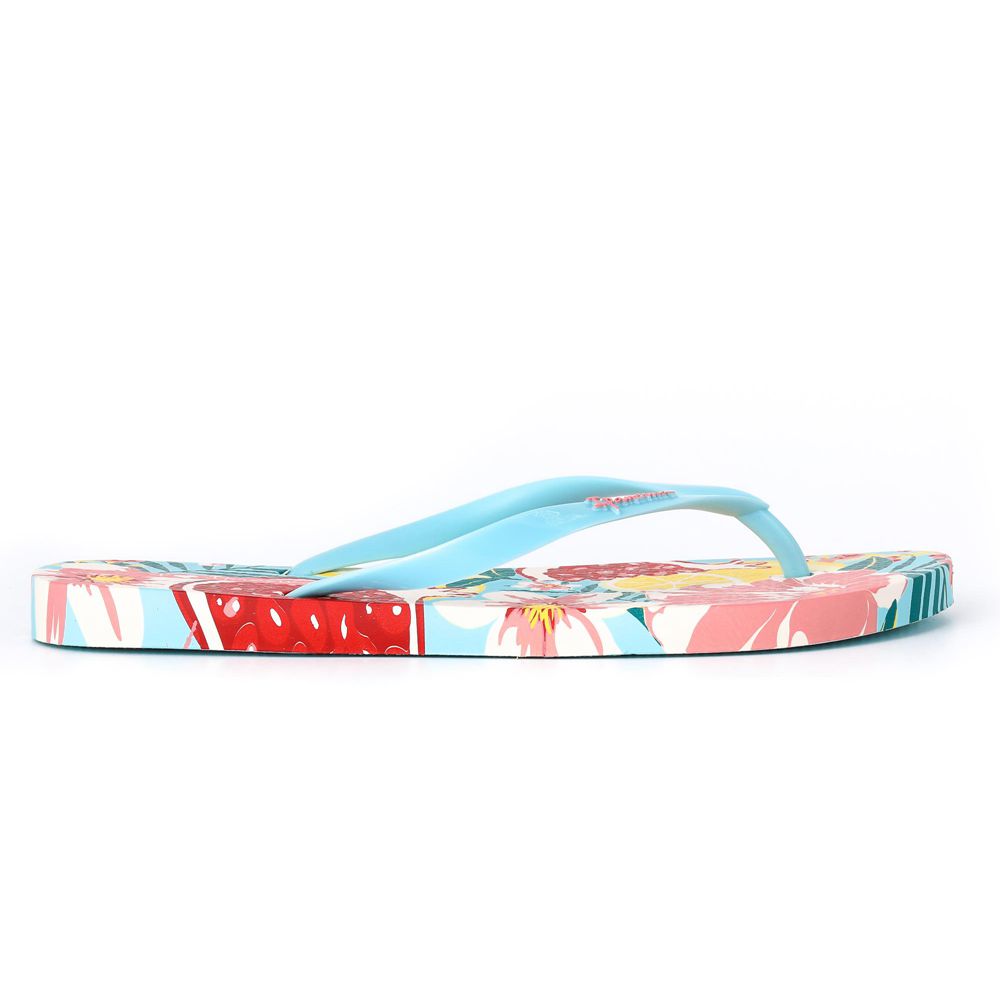 Tongs Ipanema I Love Sun Blue/Blue/Red Femme | CTPF-45515608