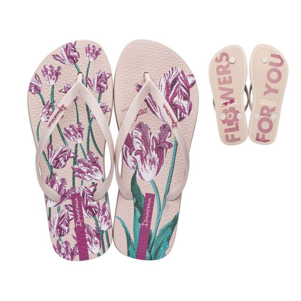 Tongs Ipanema Botanicals Light Pink Femme | COQB-71736318