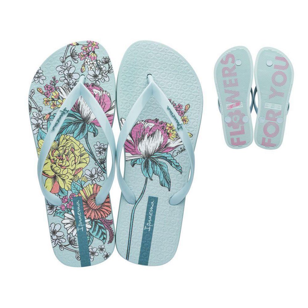 Tongs Ipanema Botanicals Aqua Femme | ZKVK-47469528