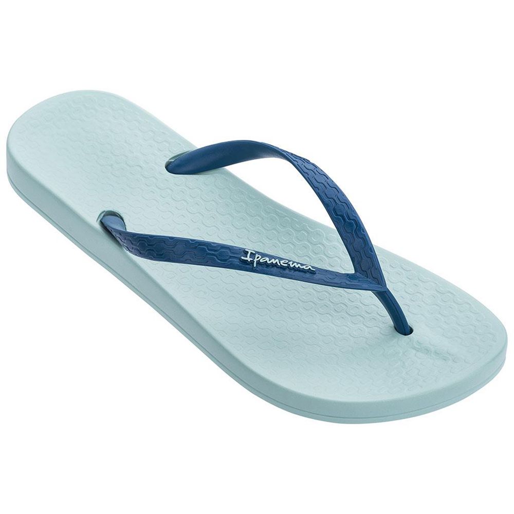 Tongs Ipanema Anatomic Tan Light Blue Femme | TUTY-93958341