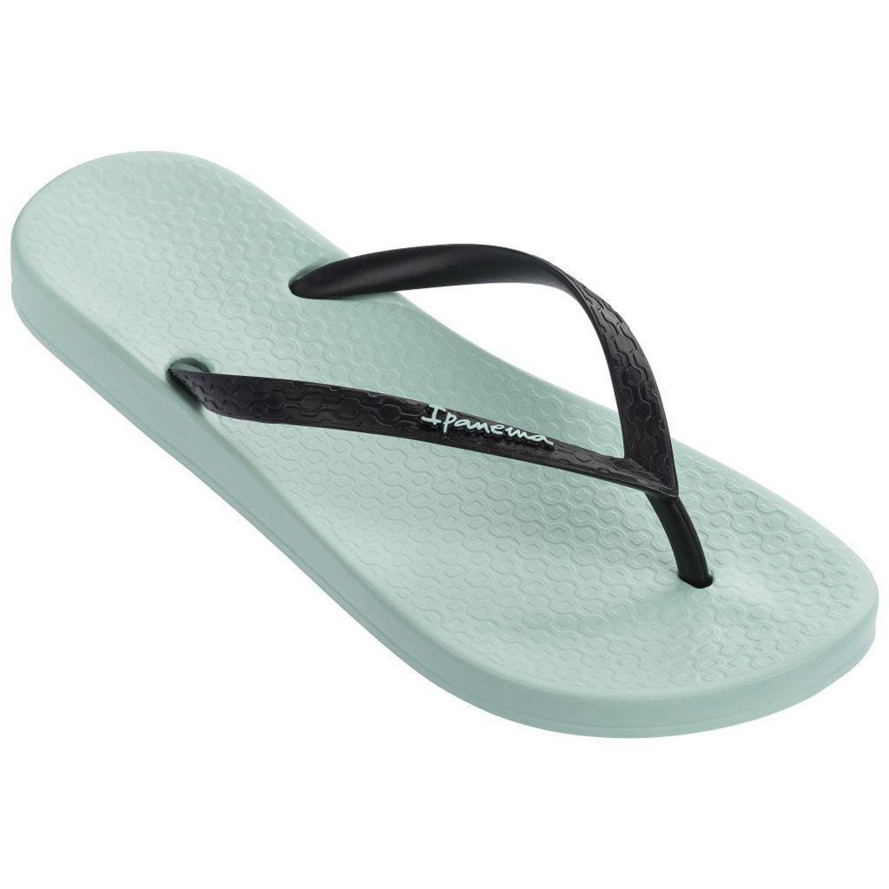 Tongs Ipanema Anatomic Tan Light Blue/Black Femme | LLRE-82484877