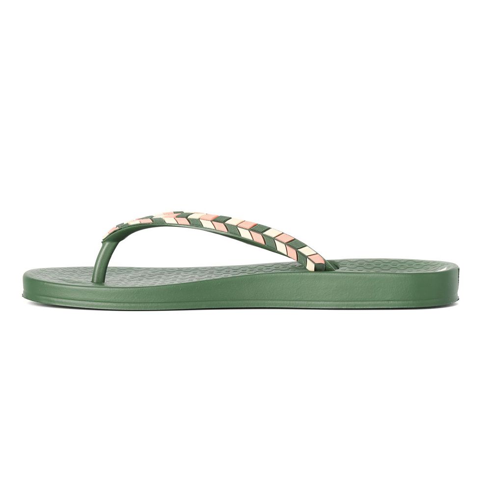 Tongs Ipanema Ana Lovely X Green Femme | PBWL-64496805