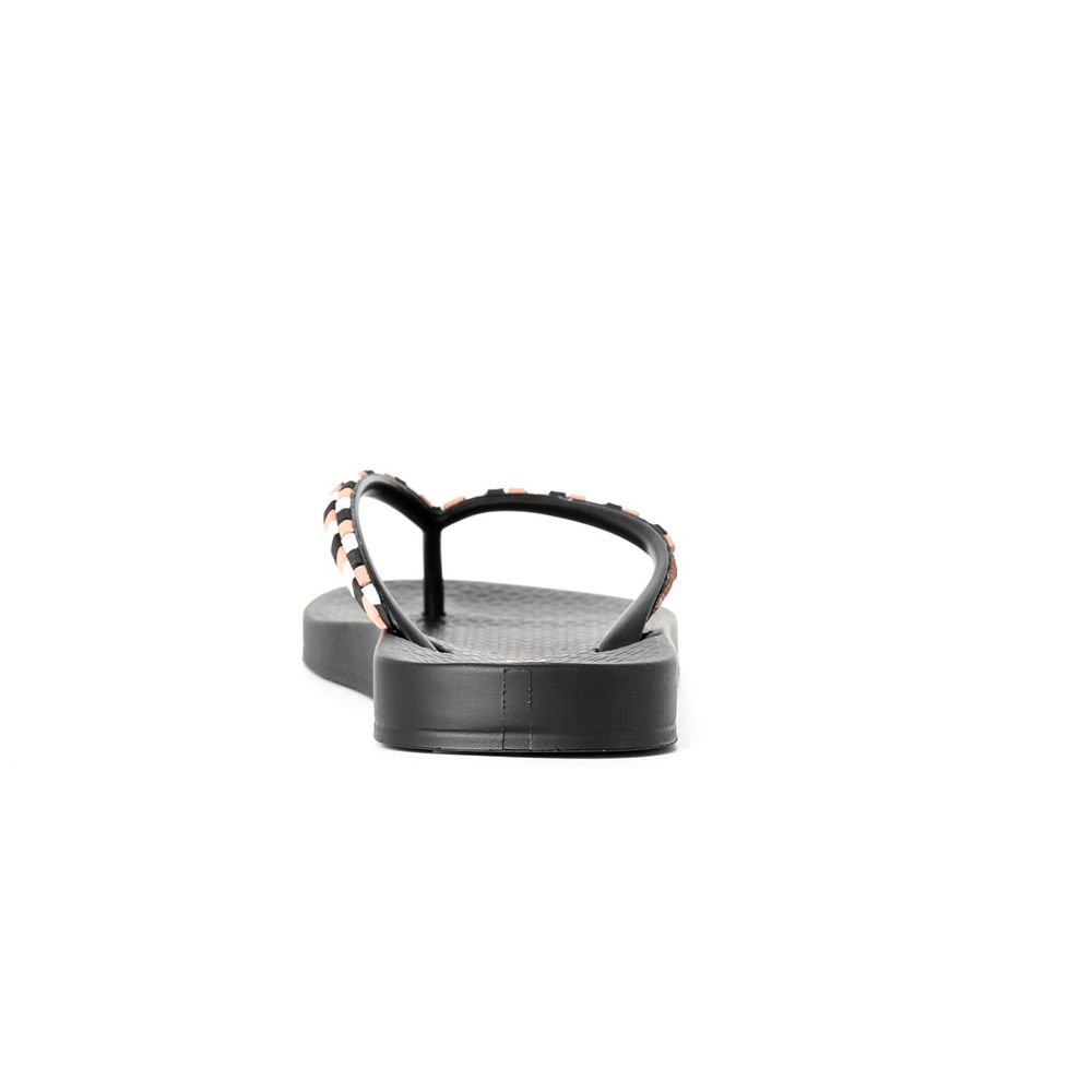 Tongs Ipanema Ana Lovely X Black/Black Femme | FLTO-74215122