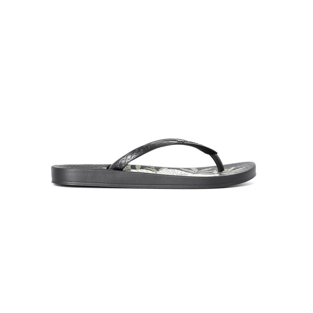 Tongs Ipanema Ana Hibiscus Black/Black/Beige Femme | AVTP-07833924