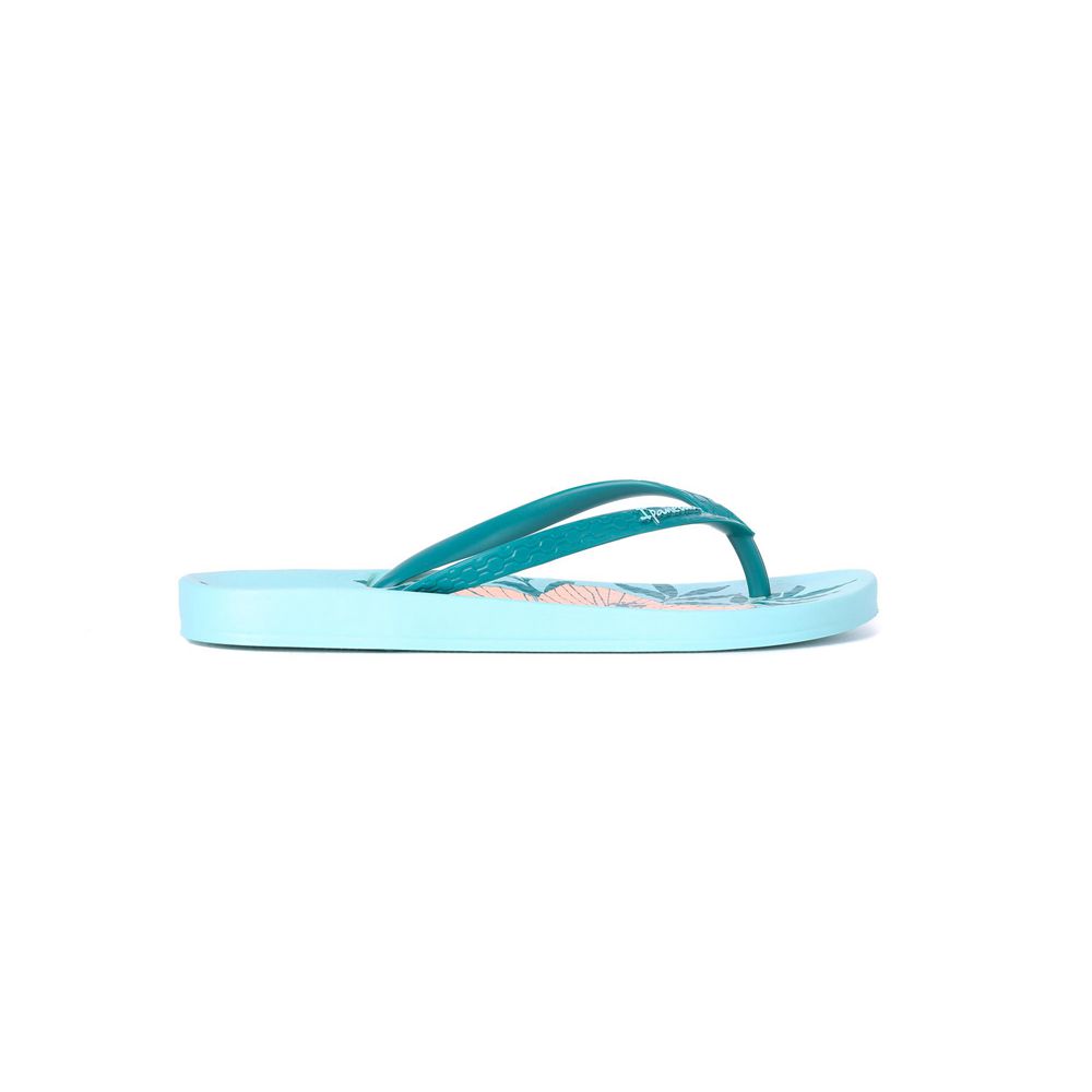 Tongs Ipanema Ana Hibiscus Green/Green/Pink Femme | UUEX-95083050