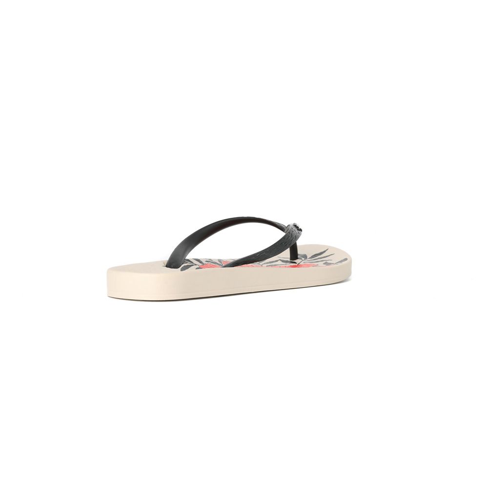 Tongs Ipanema Ana Hibiscus Beige/Black/Orange Femme | EDDY-38662713