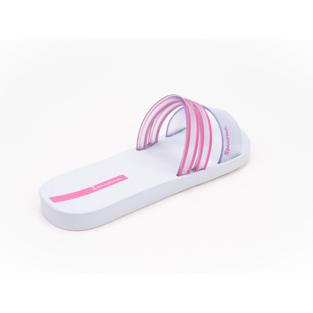 Sandales Ipanema Ziggy White/Clear/Pink Femme | VQCS-12172389