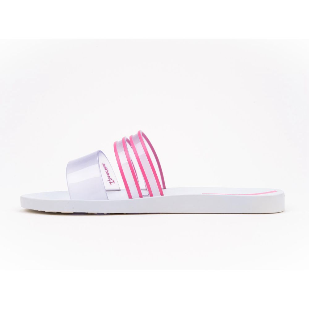 Sandales Ipanema Ziggy White/Clear/Pink Femme | VQCS-12172389