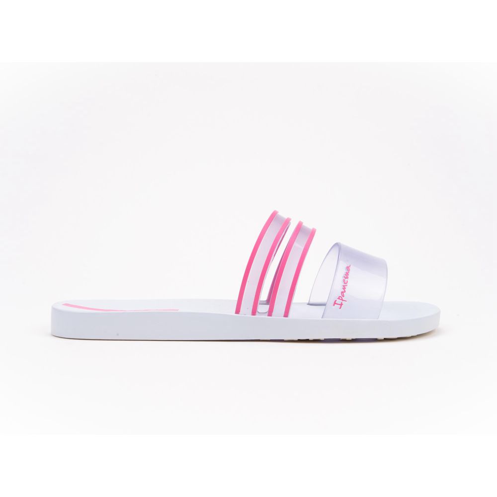 Sandales Ipanema Ziggy White/Clear/Pink Femme | VQCS-12172389