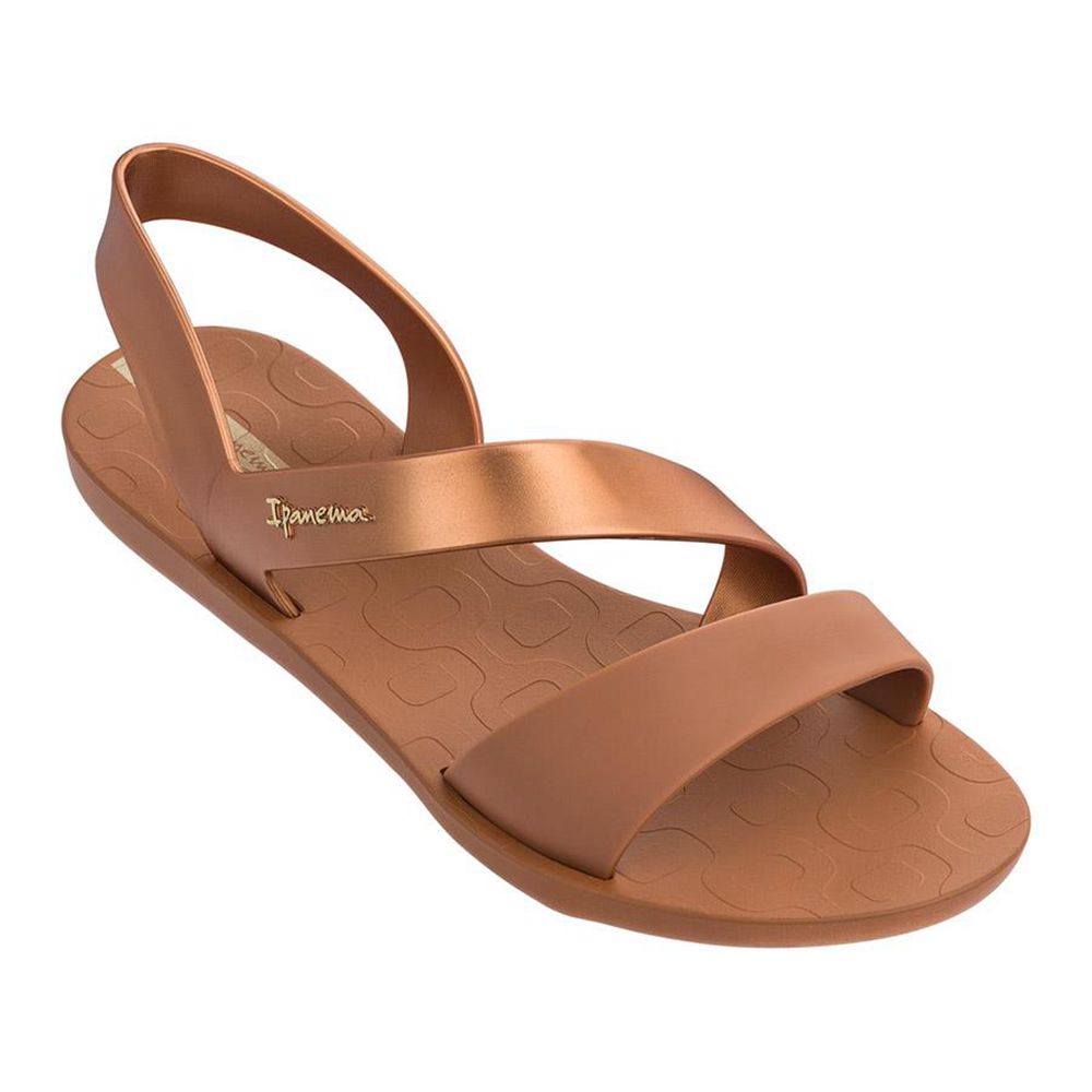 Sandales Ipanema Vibe Beige/Bronze Femme | EPWY-08124627