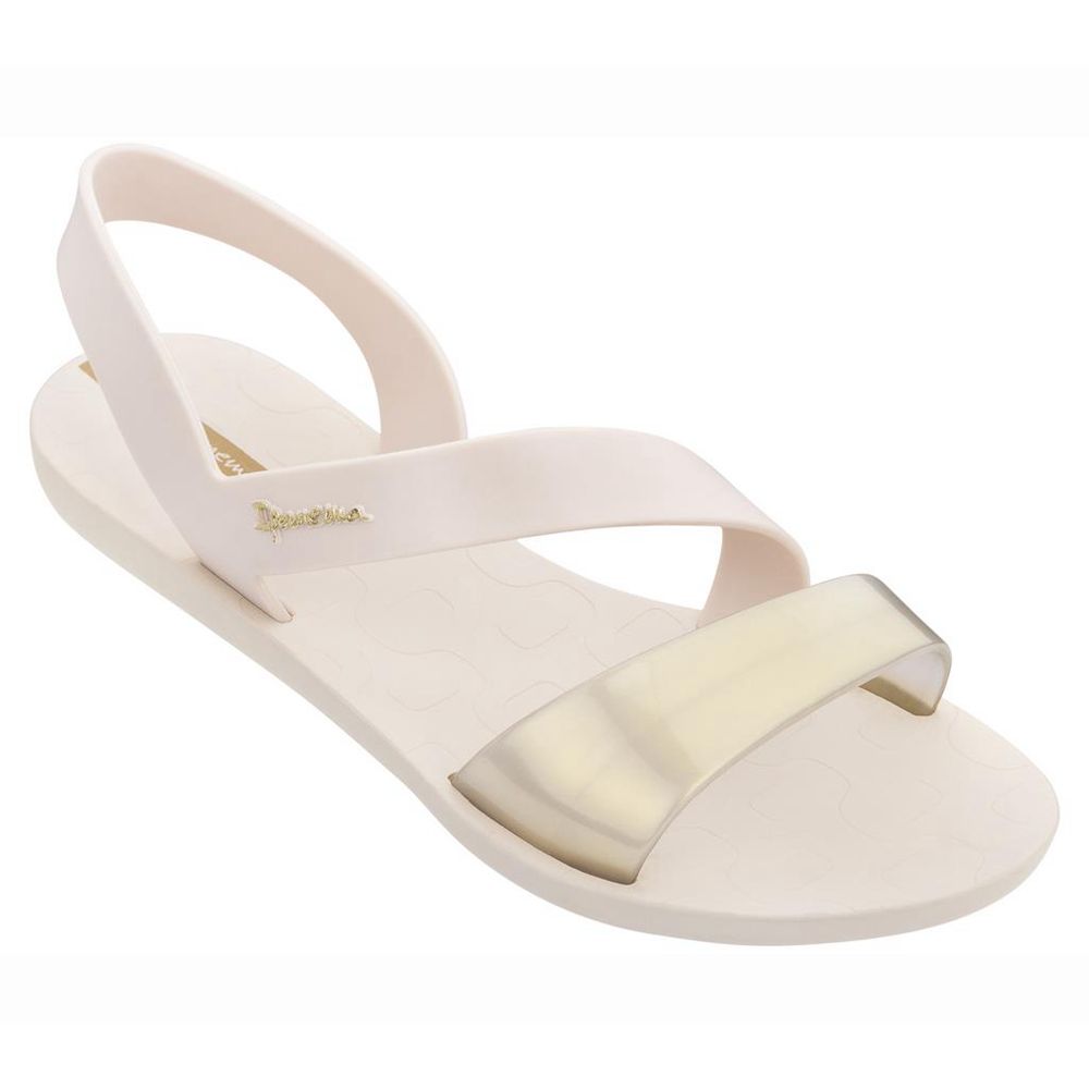 Sandales Ipanema Vibe Beige/Beige Pearly Femme | MKGK-79902329