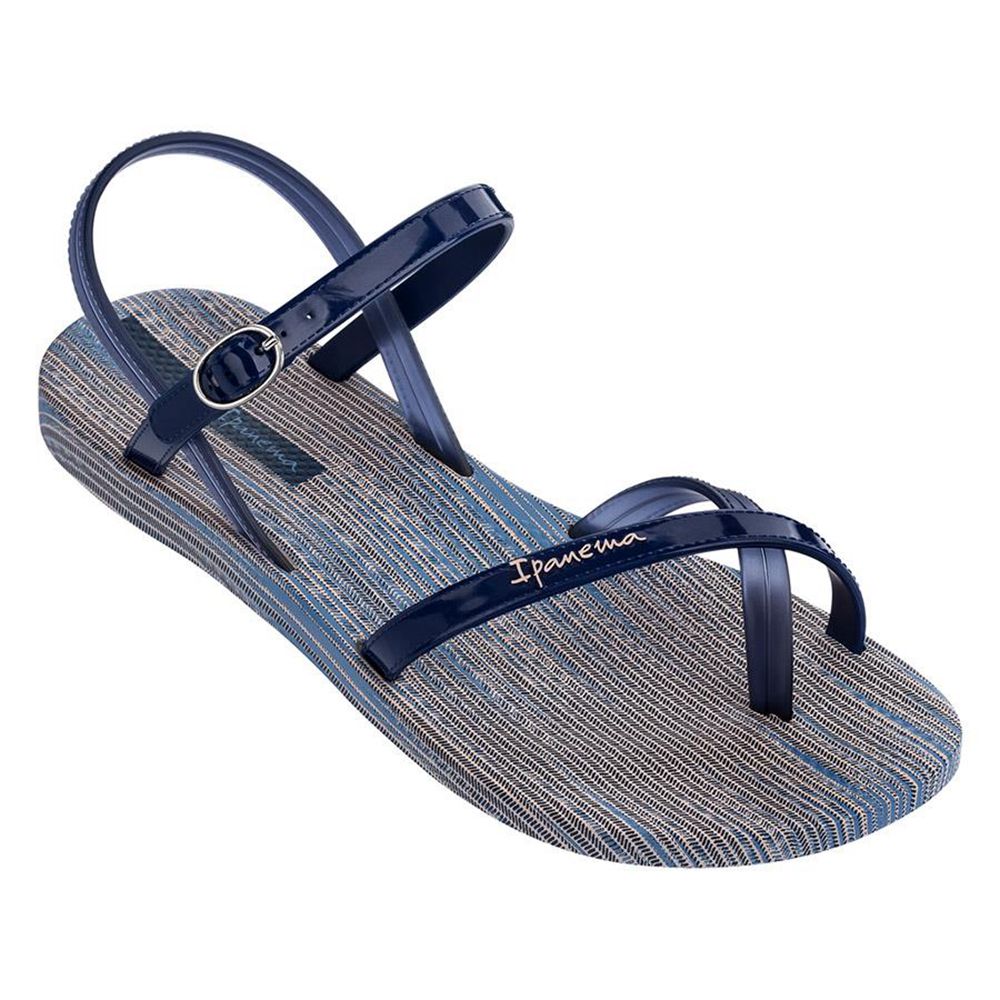 Sandales Ipanema Suzi Print Beige/Blue Femme | KPAG-67596724